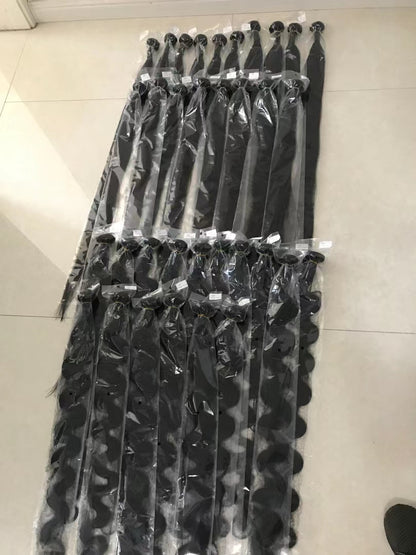 Wholesale Rosehair 10A/15A Grade 30 Bundles All Texture Brazilian Unprocessed Hair Deal - Rose Hair