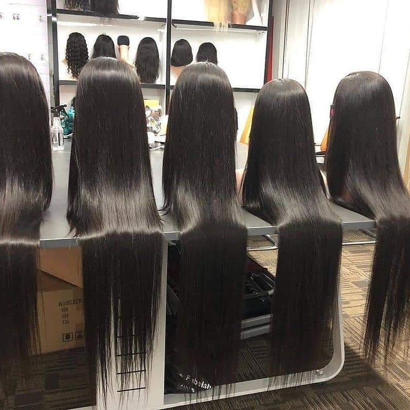 Rose Hair Brazilian Virgin Human Hair  13*4/ 13*6/ 360/ Full Lace Wig 150% Density Long Hair All Texture - Rose Hair