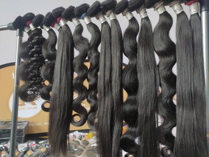 Rose Hair 42PCS 15A Grade Human Virgin Hair Bundles Wholesale Package Deal