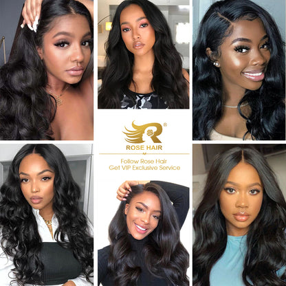 10A Grade 1PC Body Wave Best Brazilian Virgin Hair Bundles - Rose Hair